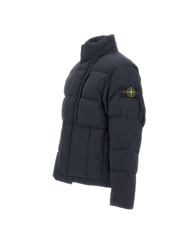 STONE ISLAND Piumino in misto cotone BLUE Uomo 