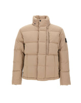 STONE ISLAND Piumino in misto cotone BEIGE Uomo 