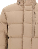 STONE ISLAND Piumino in misto cotone BEIGE Uomo 