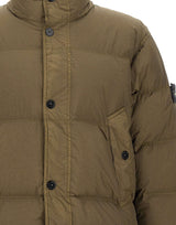 STONE ISLAND Piumino in reps di nylon GREEN Uomo 