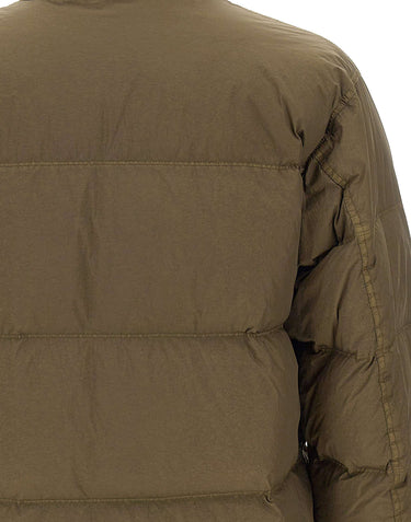 STONE ISLAND Piumino in reps di nylon GREEN Uomo 
