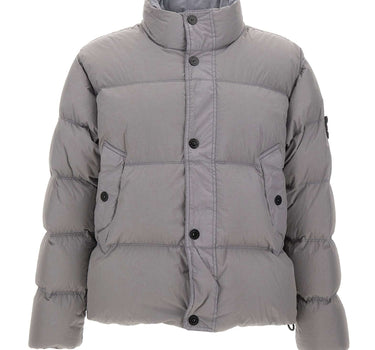 STONE ISLAND Piumino in reps di nylon GREY Uomo 