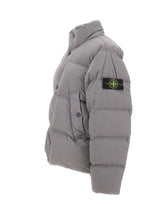 STONE ISLAND Piumino in reps di nylon GREY Uomo 