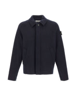 STONE ISLAND Giacca in lana vergine BLUE Uomo 