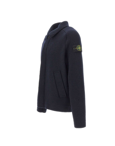 STONE ISLAND Giacca in lana vergine BLUE Uomo 