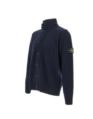 Cardigan in lana d'agnello 5100047S00A3 V0020 STONE ISLAND 