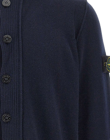 Cardigan in lana d'agnello 5100047S00A3 V0020 STONE ISLAND 