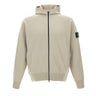 STONE ISLAND Maglia in lana con zip GREEN Uomo 