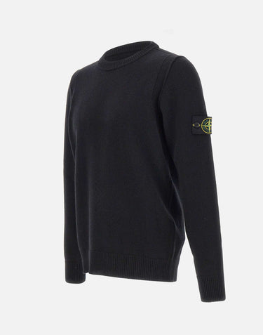 Maglione in lana rasata 5100072S00A3 V0029 STONE ISLAND 