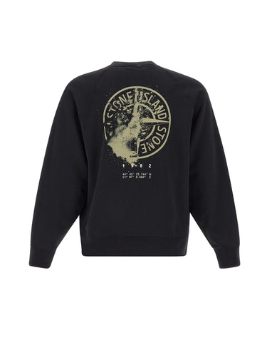 Felpa in cotone con stampa "Desert" 6100008S0466 V0029 STONE ISLAND 