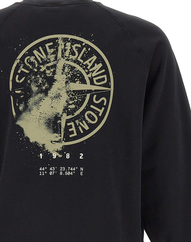 Felpa in cotone con stampa "Desert" 6100008S0466 V0029 STONE ISLAND 
