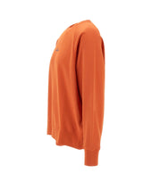 STONE ISLAND Felpa in cotone con stampa "Desert" ORANGE Uomo 
