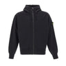 STONE ISLAND Felpa in cotone biologico BLACK Uomo 