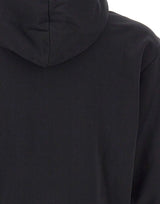 STONE ISLAND Felpa in cotone biologico BLACK Uomo 