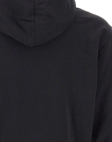 STONE ISLAND Felpa in cotone biologico BLACK Uomo 