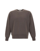 STONE ISLAND Felpa in cotone BROWN Uomo 