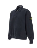 STONE ISLAND Polo in cotone BLUE Uomo 