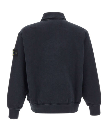 STONE ISLAND Polo in cotone BLUE Uomo 