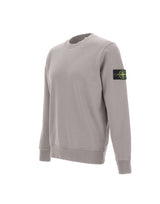STONE ISLAND Felpa in cotone GREY Uomo 