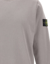 STONE ISLAND Felpa in cotone GREY Uomo 