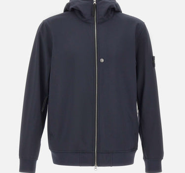 STONE ISLAND Giacca "Soft Shell-R-E-Dye" BLUE Uomo 