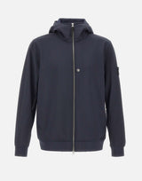 STONE ISLAND Giacca "Soft Shell-R-E-Dye" BLUE Uomo 