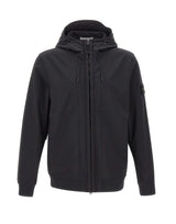 STONE ISLAND Giacca "Soft Shell-R-E-Dye" BLACK Uomo 