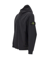 STONE ISLAND Giacca "Soft Shell-R-E-Dye" BLACK Uomo 