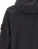 STONE ISLAND Giacca "Soft Shell-R-E-Dye" BLACK Uomo 