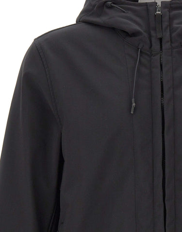 STONE ISLAND Giacca "Soft Shell-R-E-Dye" BLACK Uomo 