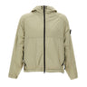 STONE ISLAND Giacca con cappuccio e finitura antigoccia GREEN Uomo 