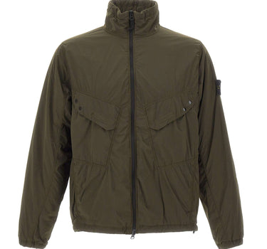 STONE ISLAND Giacca in nylon GREEN Uomo 