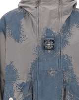 STONE ISLAND Parka corto dipinto a mano MULTICOLOR Uomo 