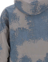 STONE ISLAND Parka corto dipinto a mano MULTICOLOR Uomo 