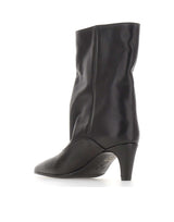 STRATEGIA Stivaletti in pelle BLACK Donna 