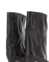STRATEGIA Stivaletti in pelle BLACK Donna 