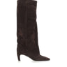 STRATEGIA Stivali in pelle scamosciata BROWN Donna 