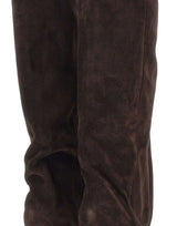STRATEGIA Stivali in pelle scamosciata BROWN Donna 