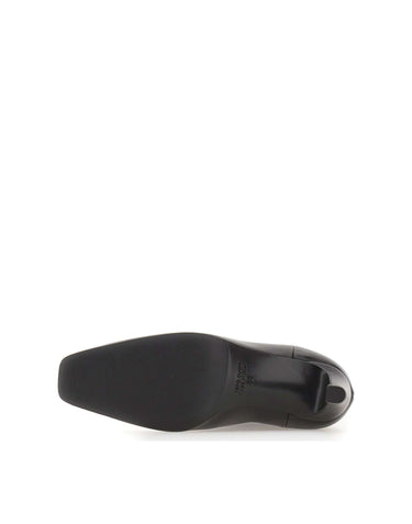 STRATEGIA Stivali alti in pelle BLACK Donna 