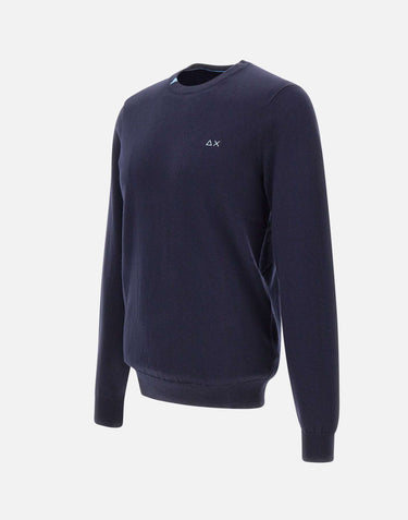 Maglia in lana e cotone K45101 07 SUN68 