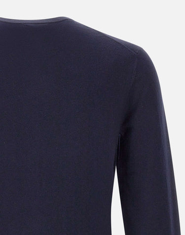Maglia in lana e cotone K45101 07 SUN68 