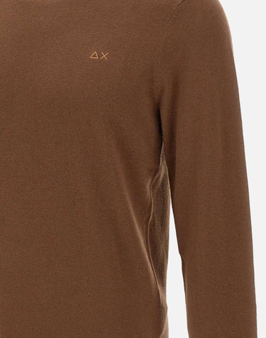 Maglia in lana e cotone K45101 08 SUN68 