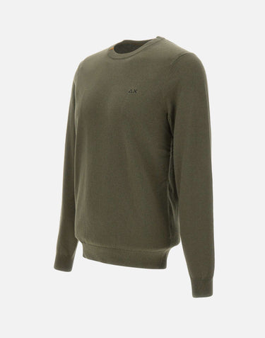 Maglia in lana e cotone K45101 74 SUN68 