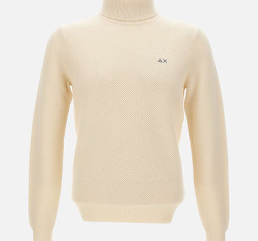 Maglia in lana e cotone K45127 31 SUN68 