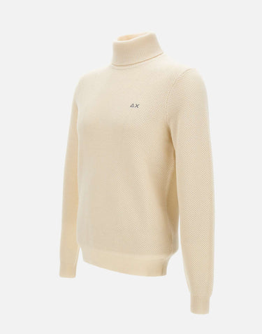 Maglia in lana e cotone K45127 31 SUN68 