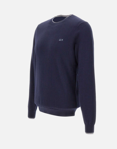 Maglia in lana e cotone K45141 07 SUN68 