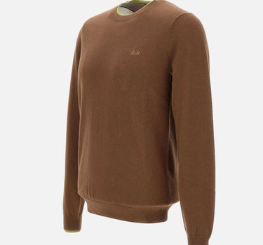 Maglia in lana e cotone K45141 08 SUN68 