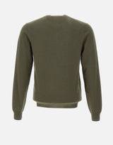 SUN68 Maglia in lana e cotone GREEN Uomo 