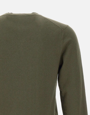 SUN68 Maglia in lana e cotone GREEN Uomo 