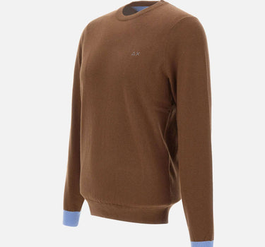 Maglia in lana e cotone K45143 08 SUN68 